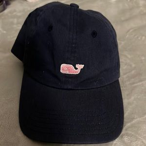 Navy blue vineyard vines hat, unisex, one size